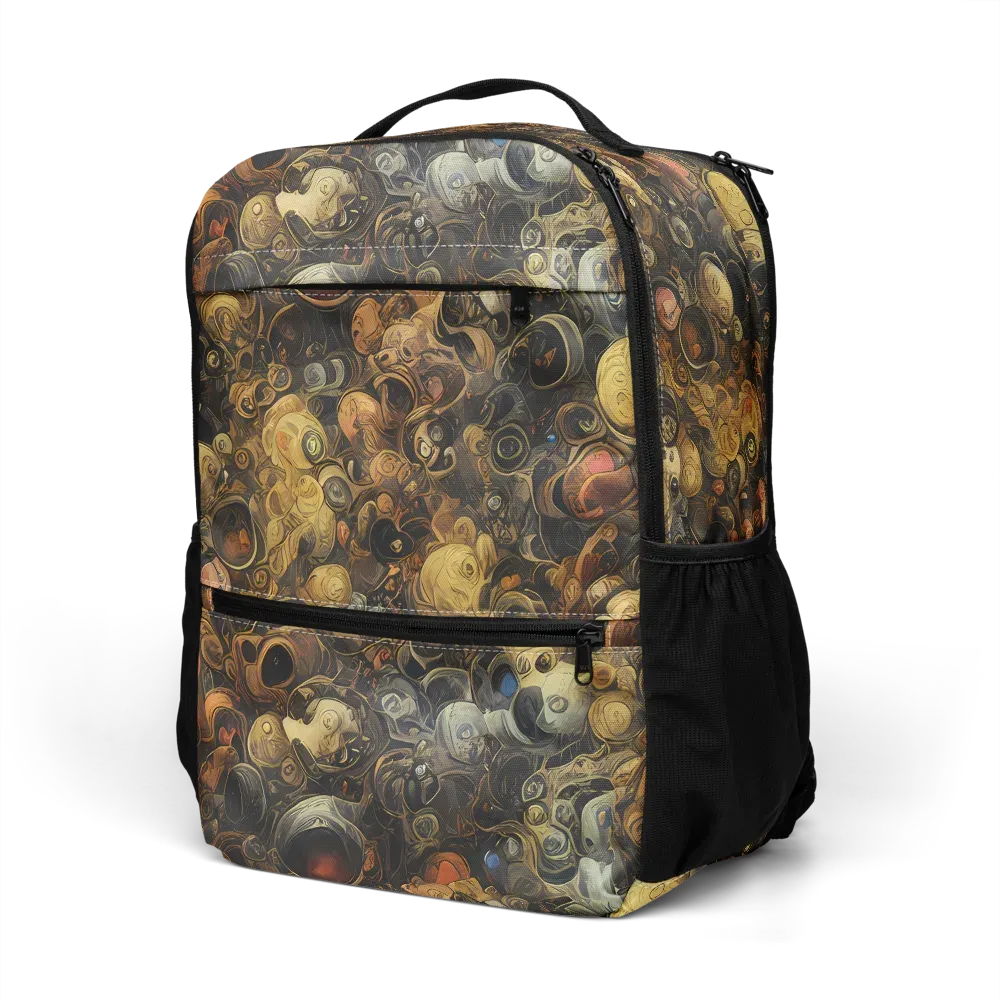 Molten Menagerie on Utility Backpack — Left Front
