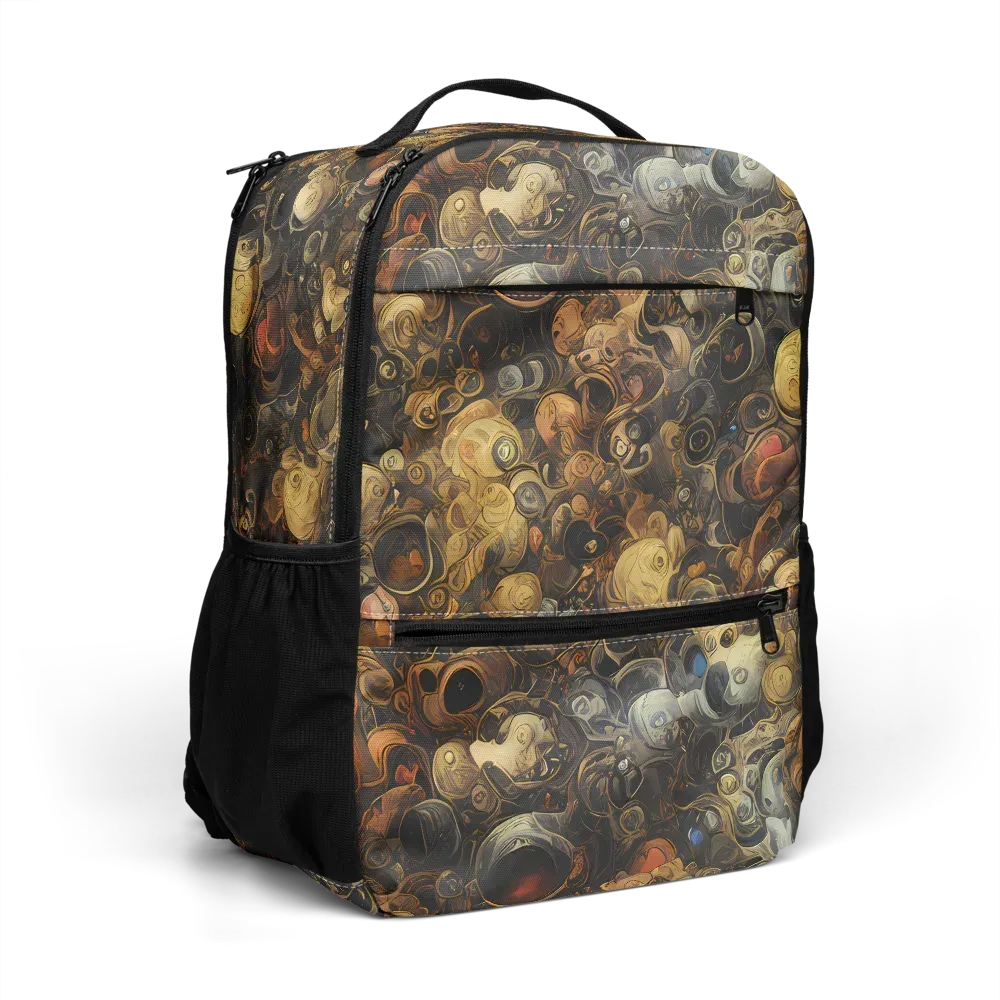 Molten Menagerie on Utility Backpack — Right Front