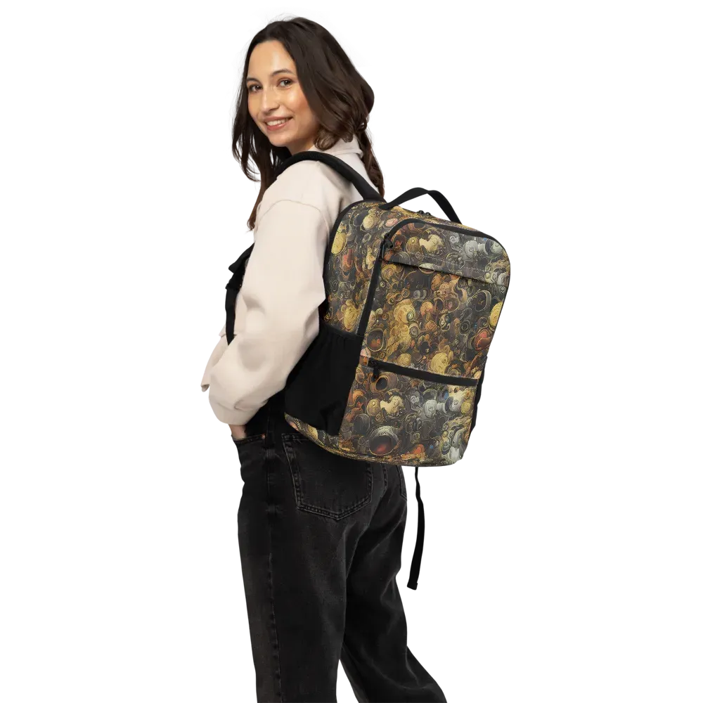 Molten Menagerie on Utility Backpack — Back