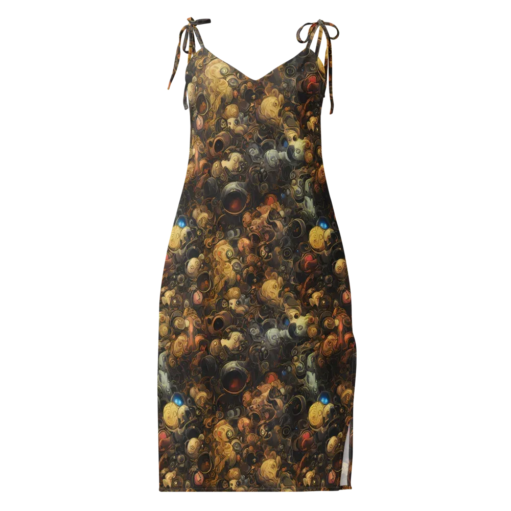 Molten Menagerie on Slip Dress — Front