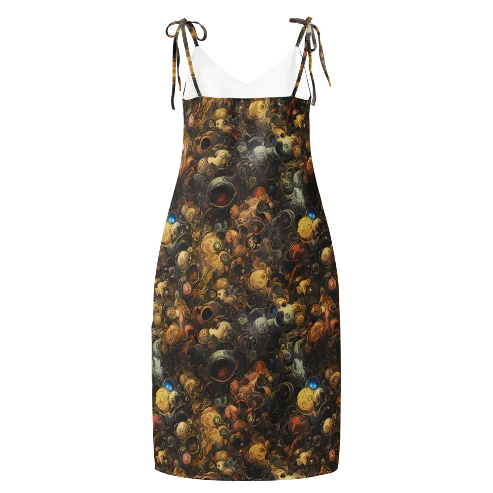 Molten Menagerie on Slip Dress — Back