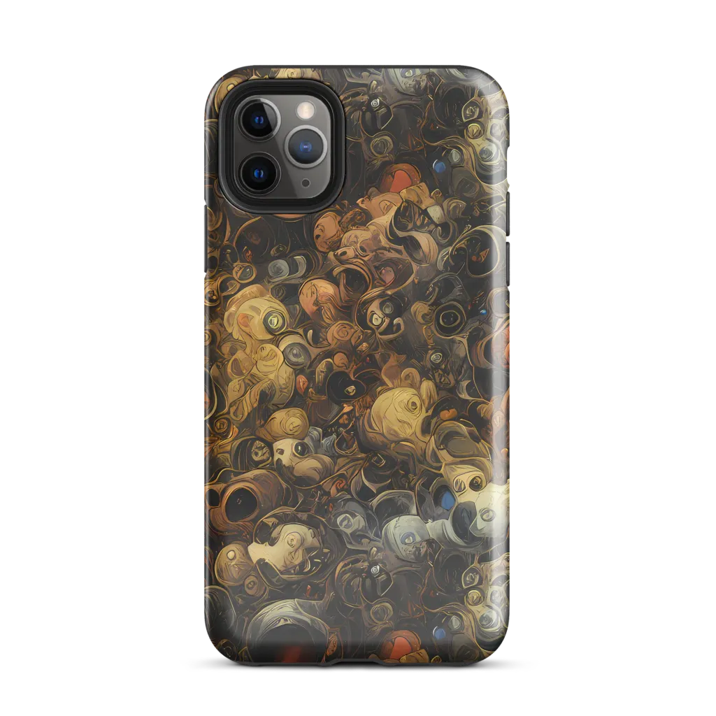 Molten Menagerie on Tough Case for iPhone® — Front
