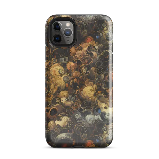 Molten Menagerie on a Tough Case for iPhone®