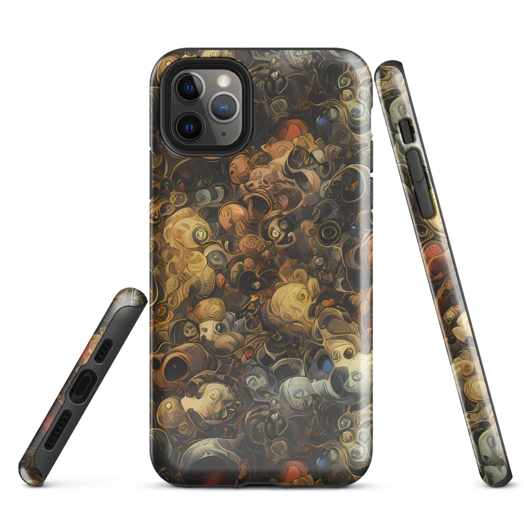 Molten Menagerie on Tough Case for iPhone® — Front