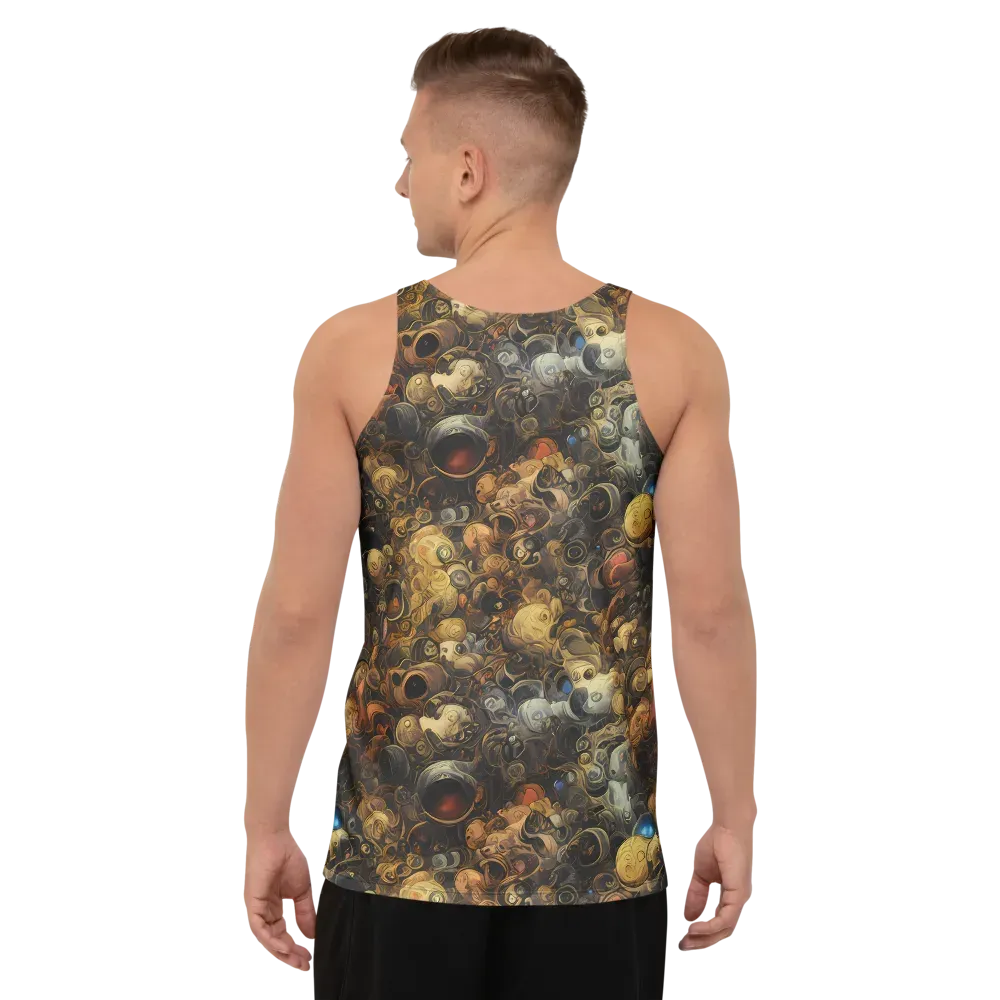 Molten Menagerie on Men's Tank Top — Back