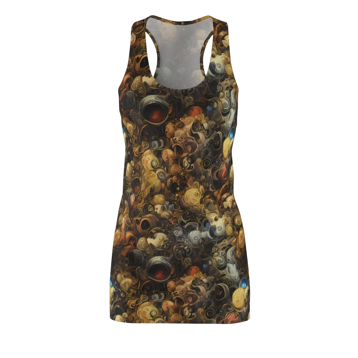 Molten Menagerie on Racerback Dress — Front