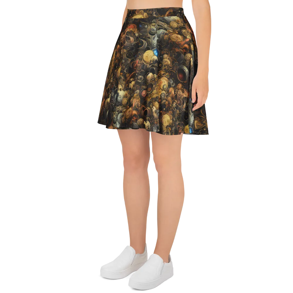 Molten Menagerie on Skater Skirt — Left