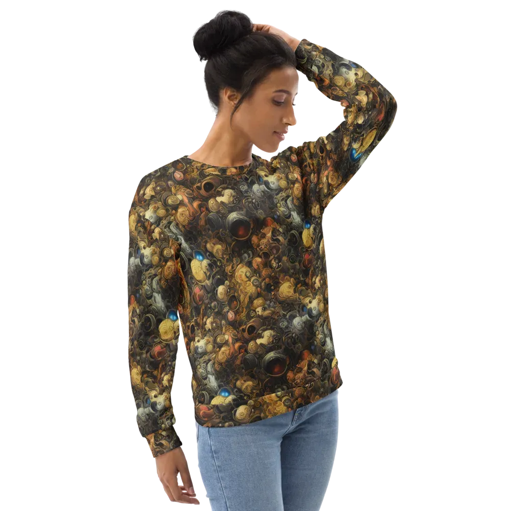 Molten Menagerie on Sweatshirt — Right Front