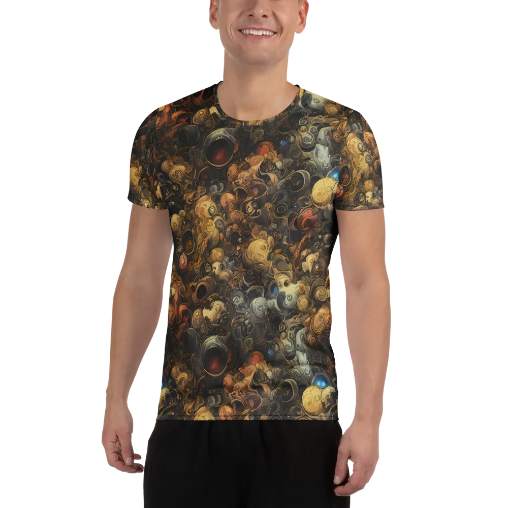 Molten Menagerie on Men's Athletic T-Shirt — Front