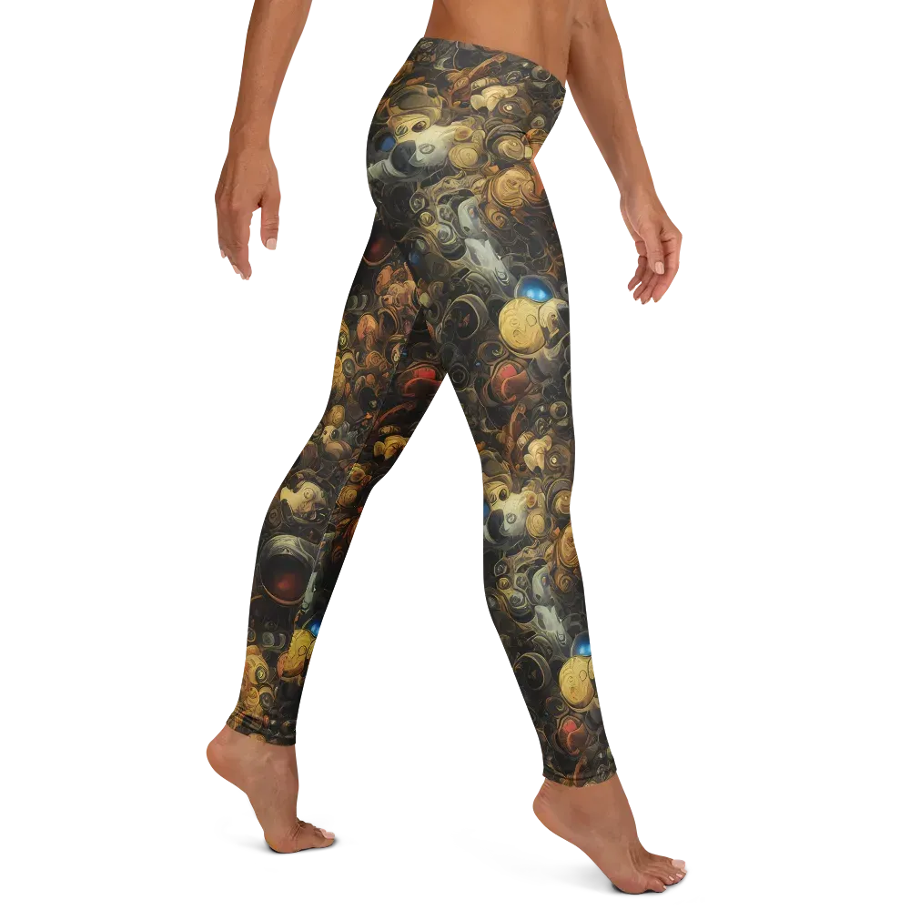 Molten Menagerie on Leggings — Right