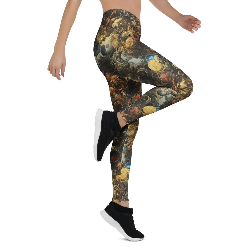 Molten Menagerie on Leggings — Right