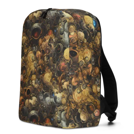 Molten Menagerie on a Minimalist Backpack