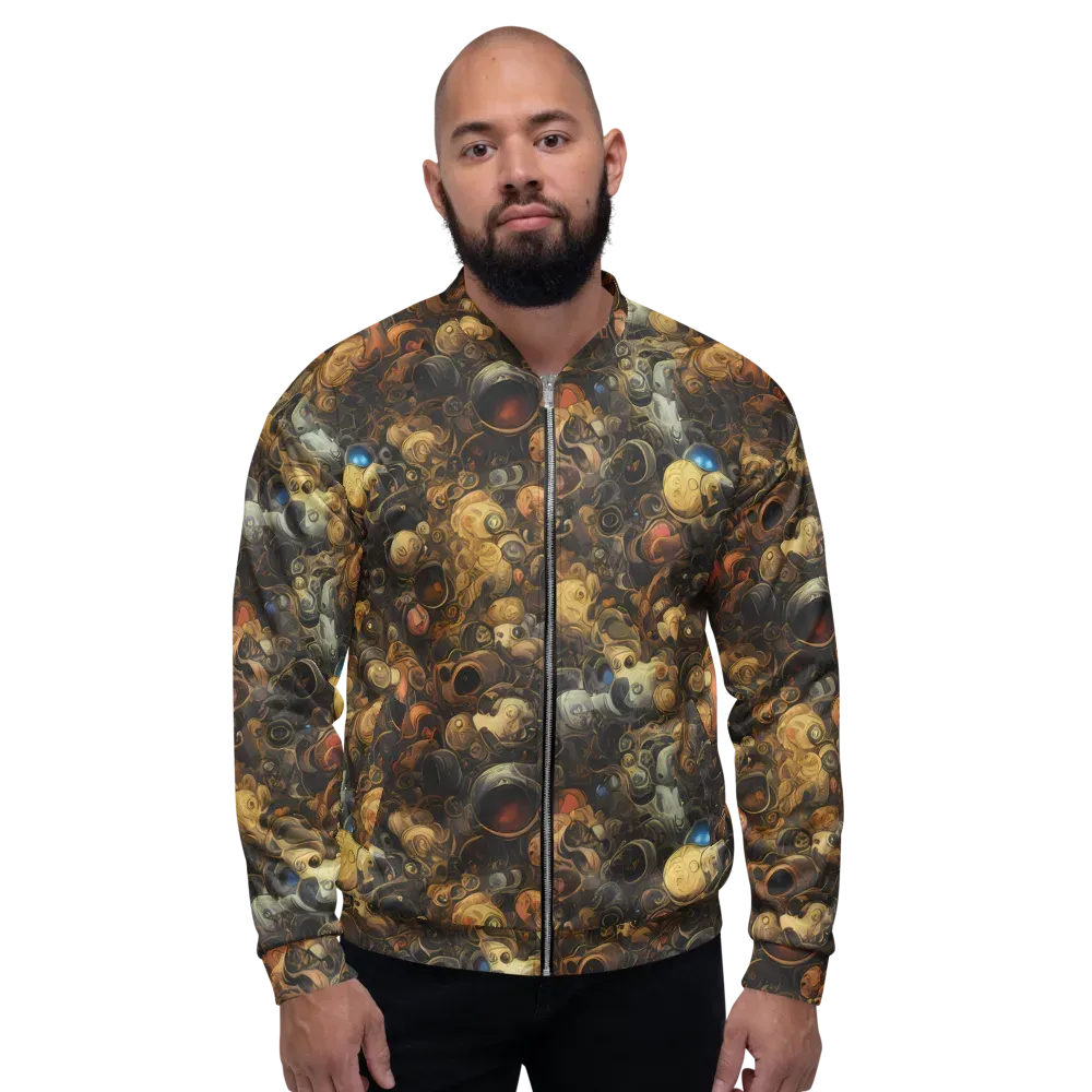 Molten Menagerie on Bomber Jacket — Front