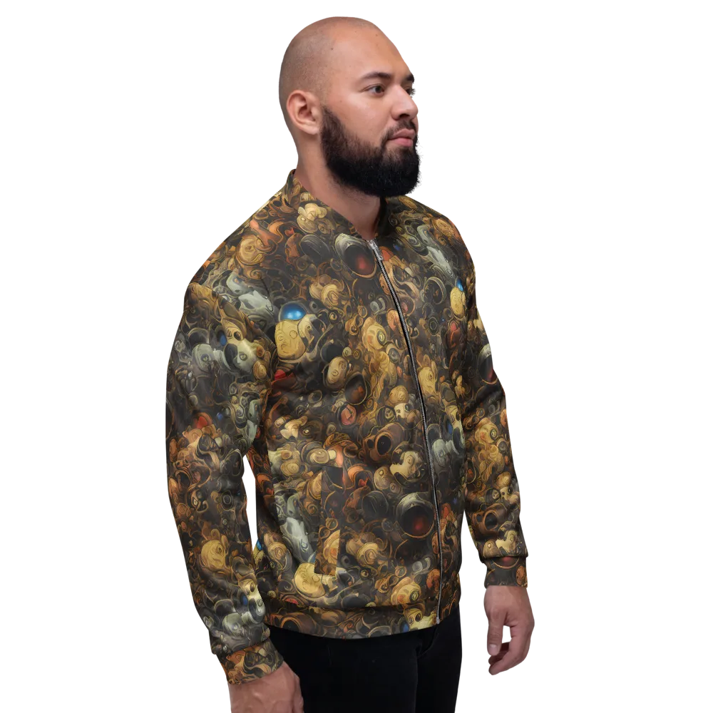 Molten Menagerie on Bomber Jacket — Right