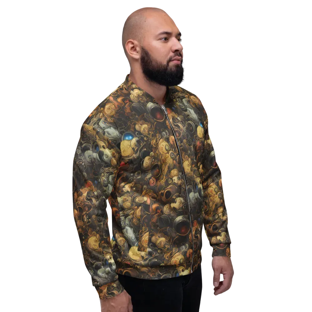 Molten Menagerie on Bomber Jacket — Right