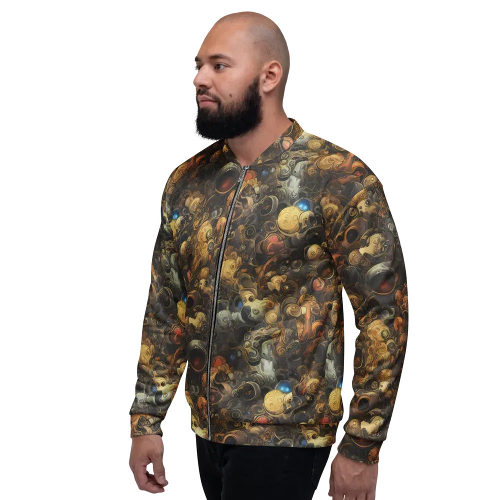 Molten Menagerie on Bomber Jacket — Left