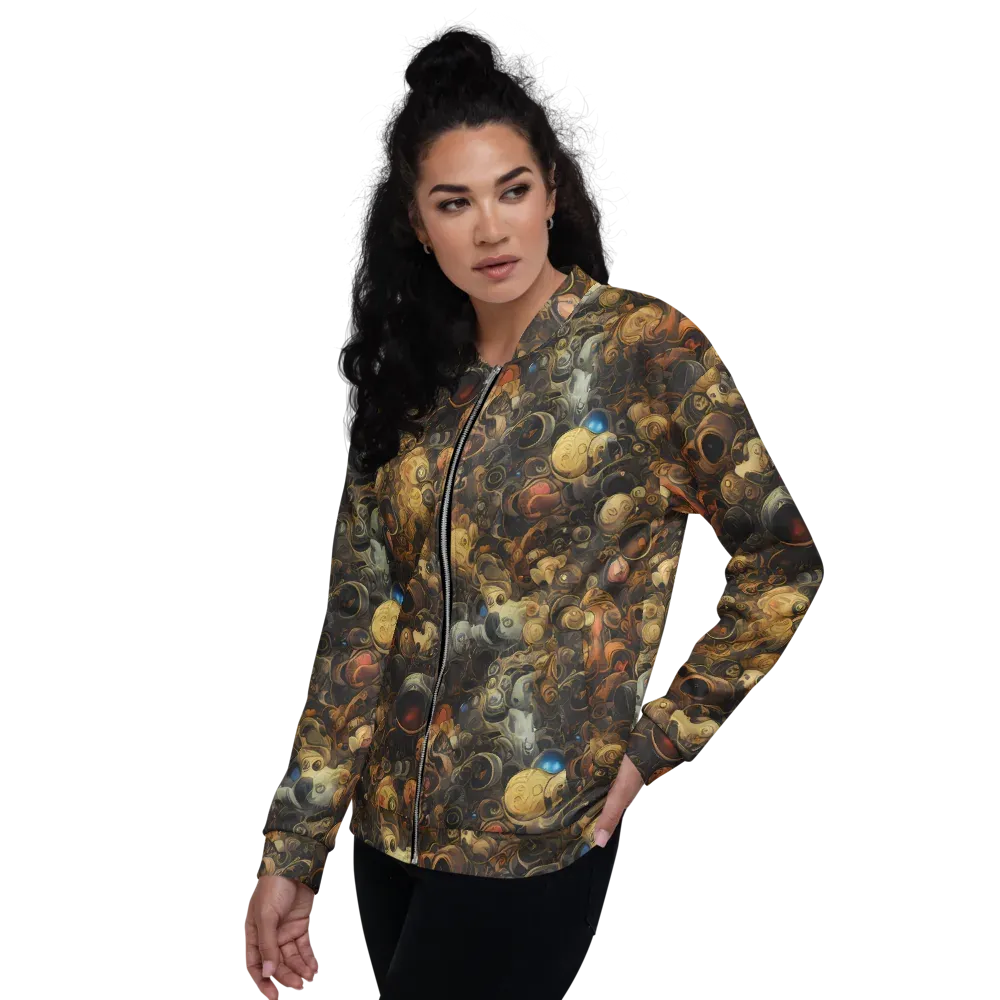 Molten Menagerie on Bomber Jacket — Left