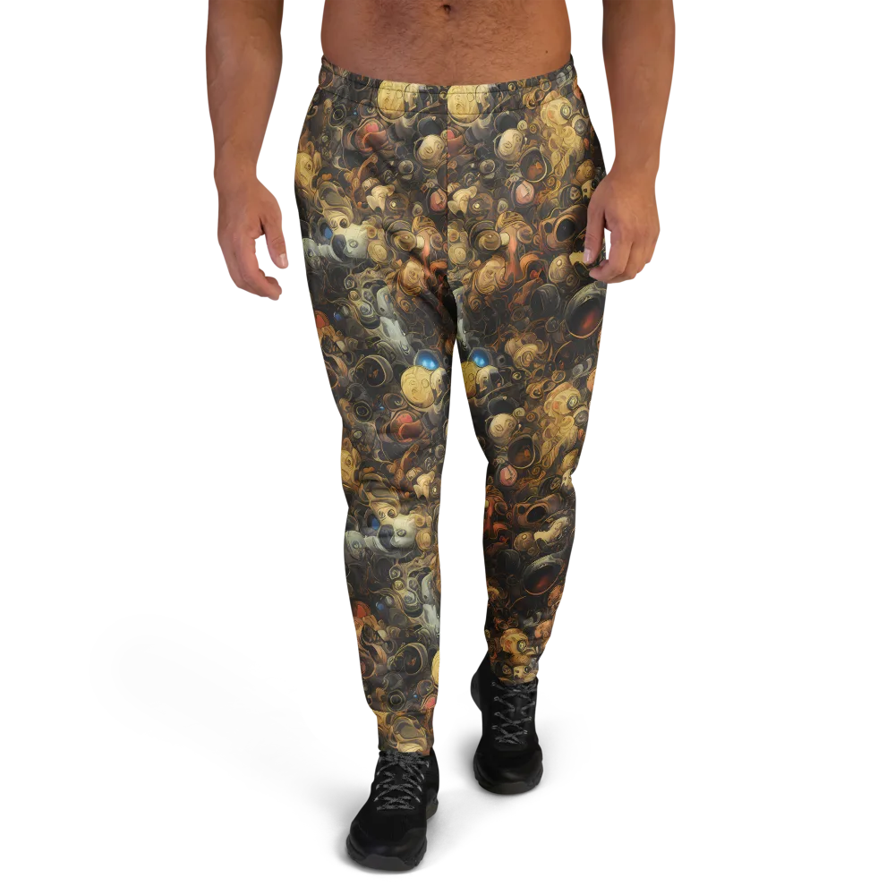 Molten Menagerie on Men's Joggers — Front