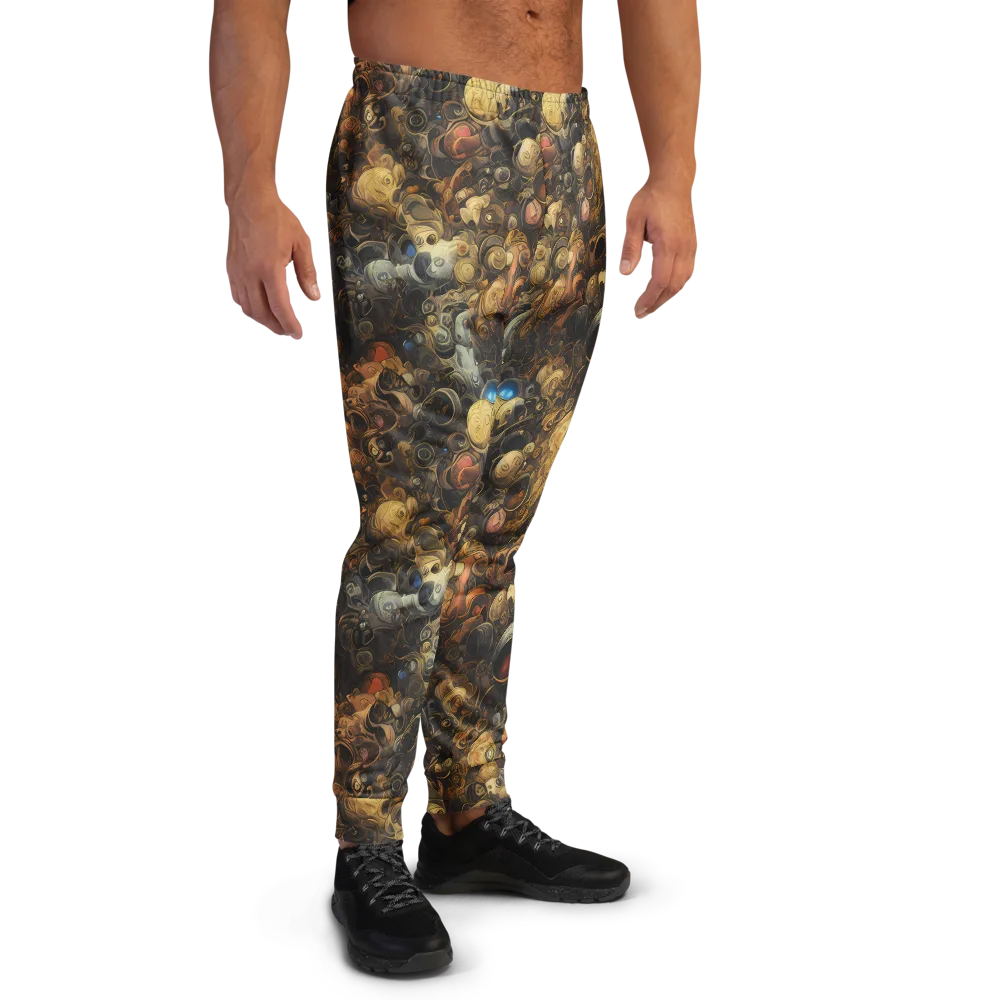 Molten Menagerie on Men's Joggers — Right