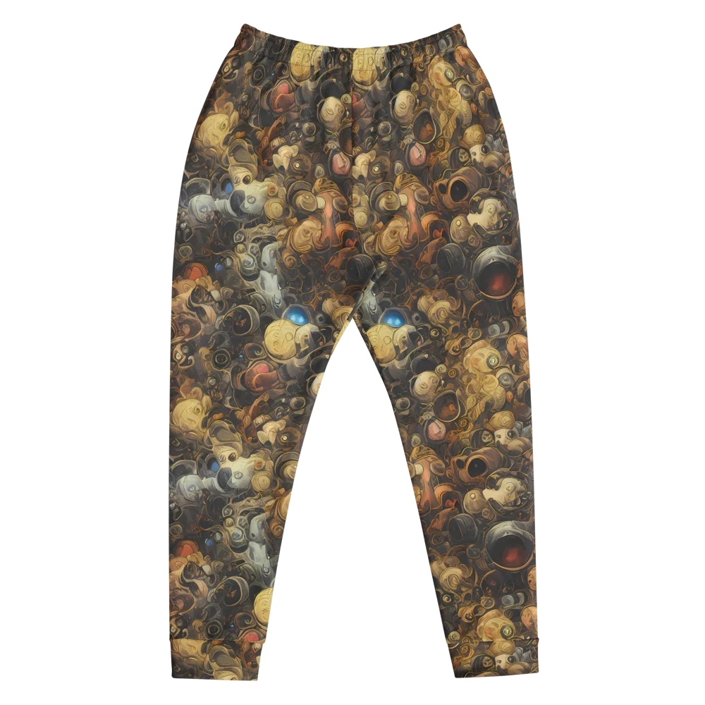 Molten Menagerie on Men's Joggers — Front