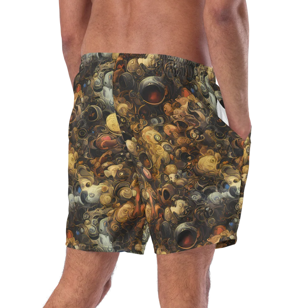 Molten Menagerie on Swim Trunks — Right Back