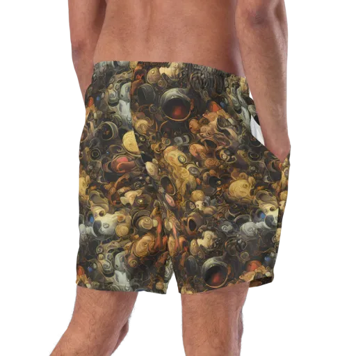 Molten Menagerie on a Swim Trunks