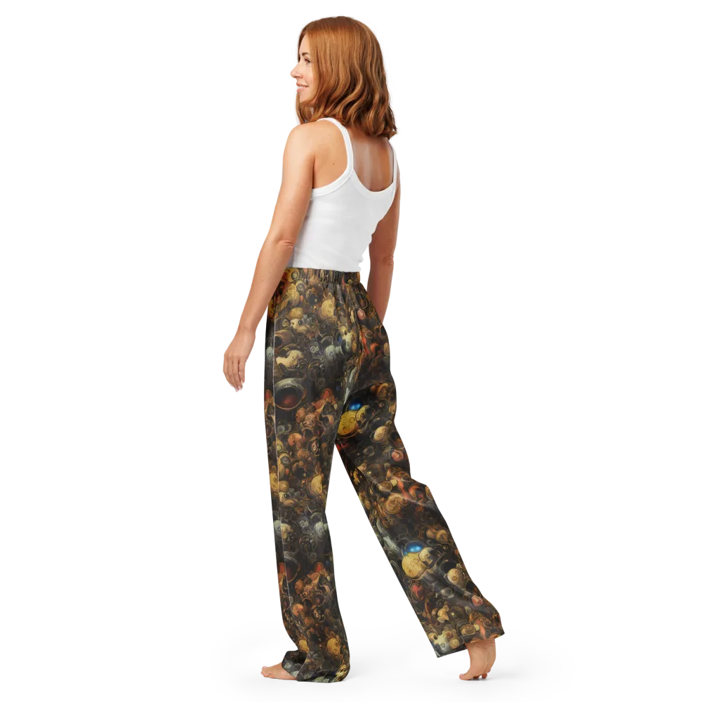 Molten Menagerie on Women's Pajama Pants — Back