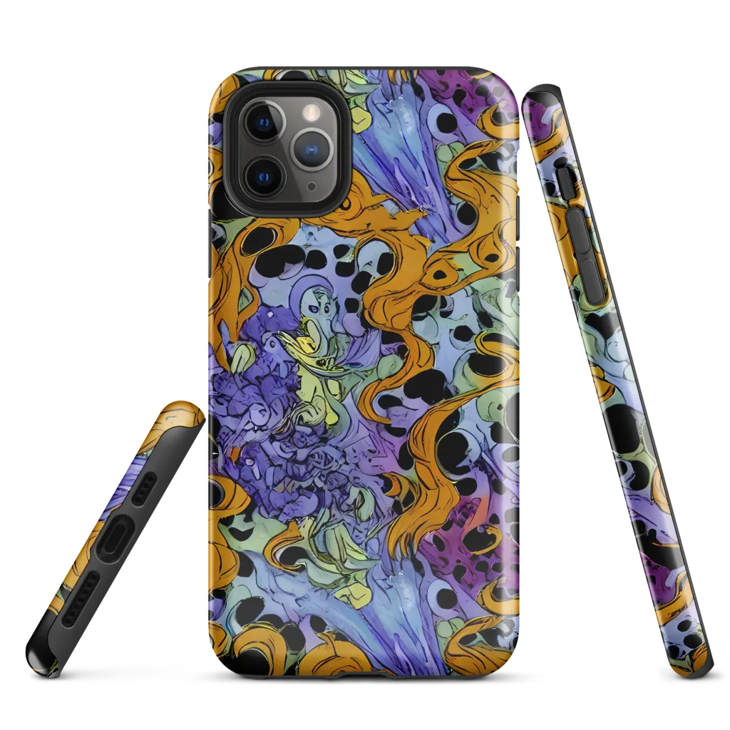 Orange Dreamscape on Tough Case for iPhone® — Front