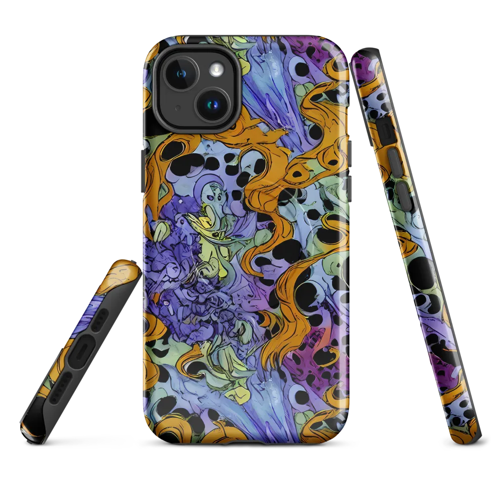 Orange Dreamscape on MagSafe Tough Case for iPhone® — Front