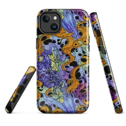 Orange Dreamscape on a MagSafe Tough Case for iPhone®