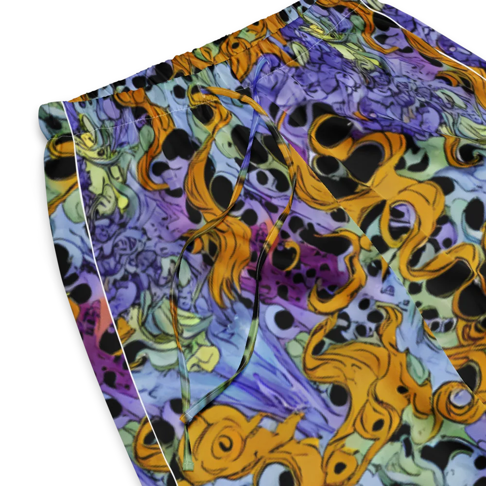 Orange Dreamscape on Women's Pajama Pants — Product details