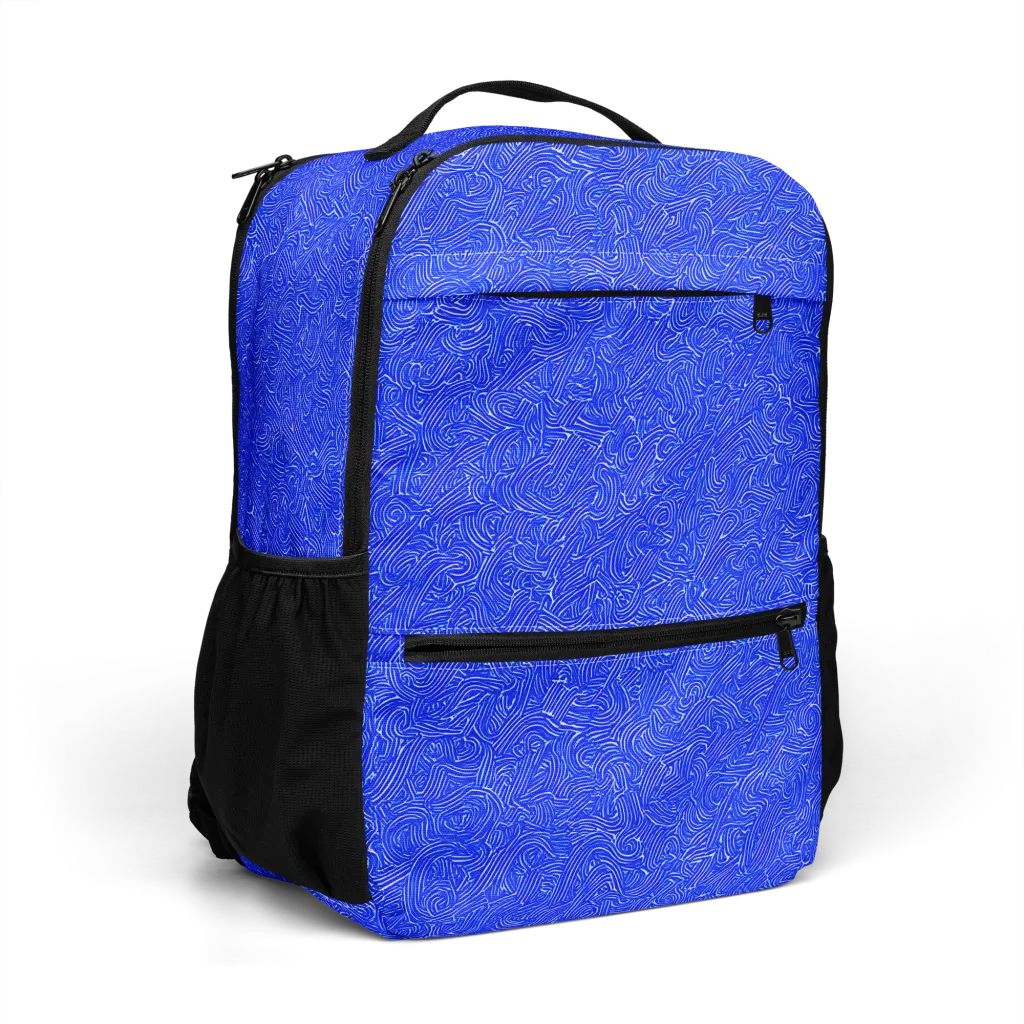 Electric Topography on Utility Backpack — Right Front