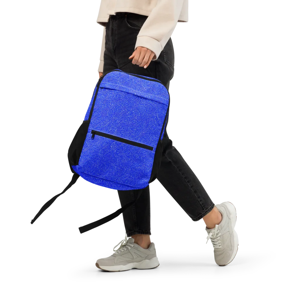 Electric Topography on Utility Backpack — Front