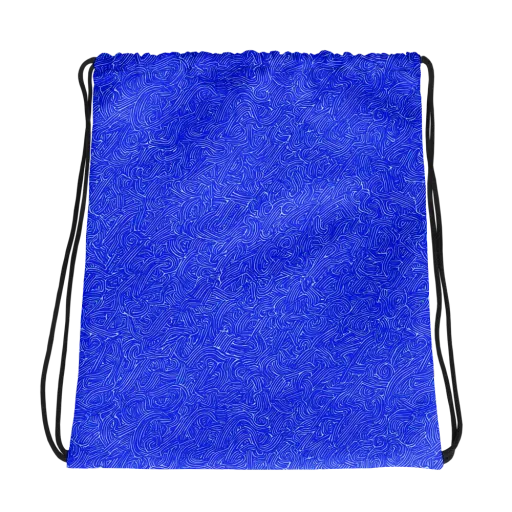 Electric Topography on a Drawstring Bag