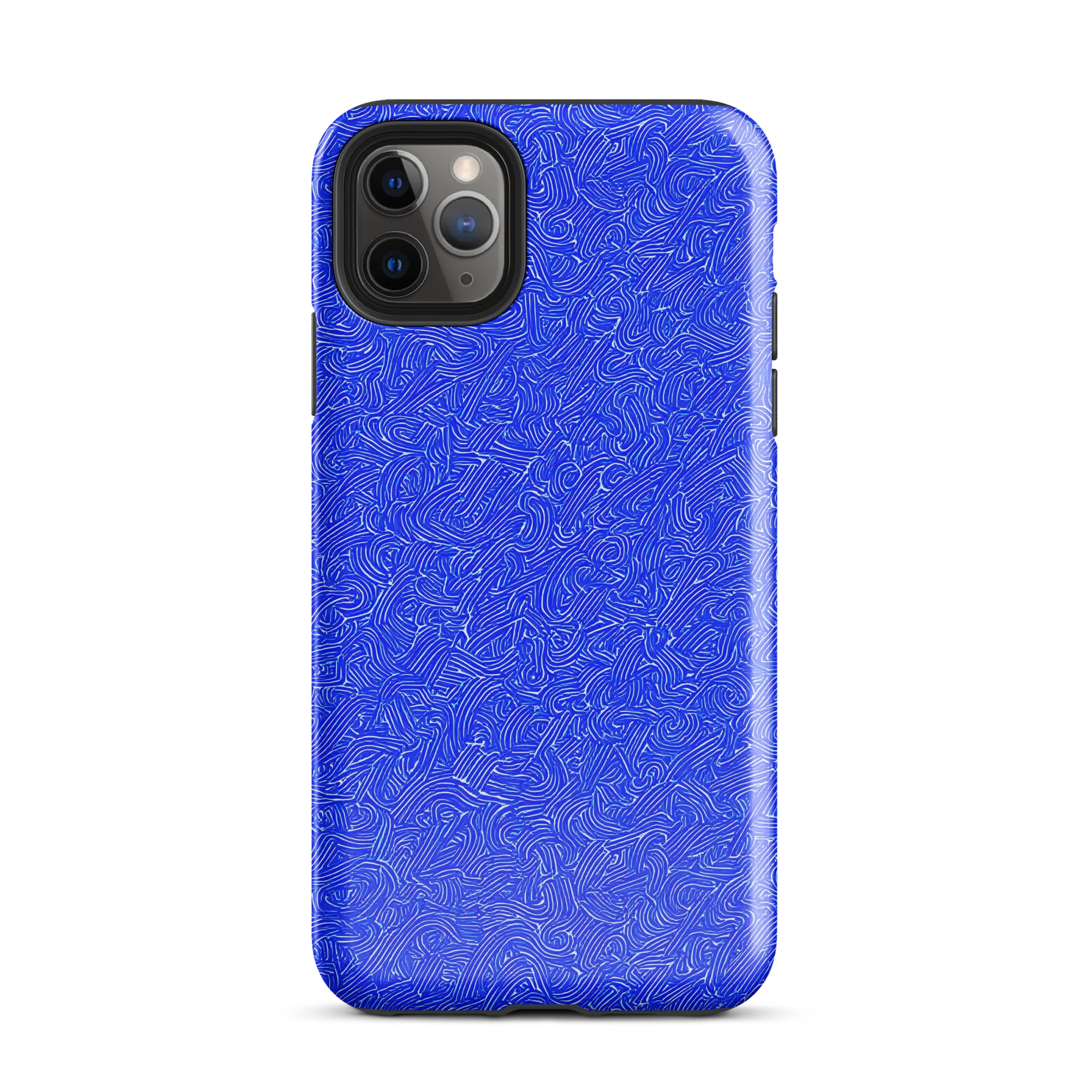 Electric Topography on Tough Case for iPhone® — Front