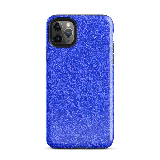 Electric Topography on a Tough Case for iPhone®