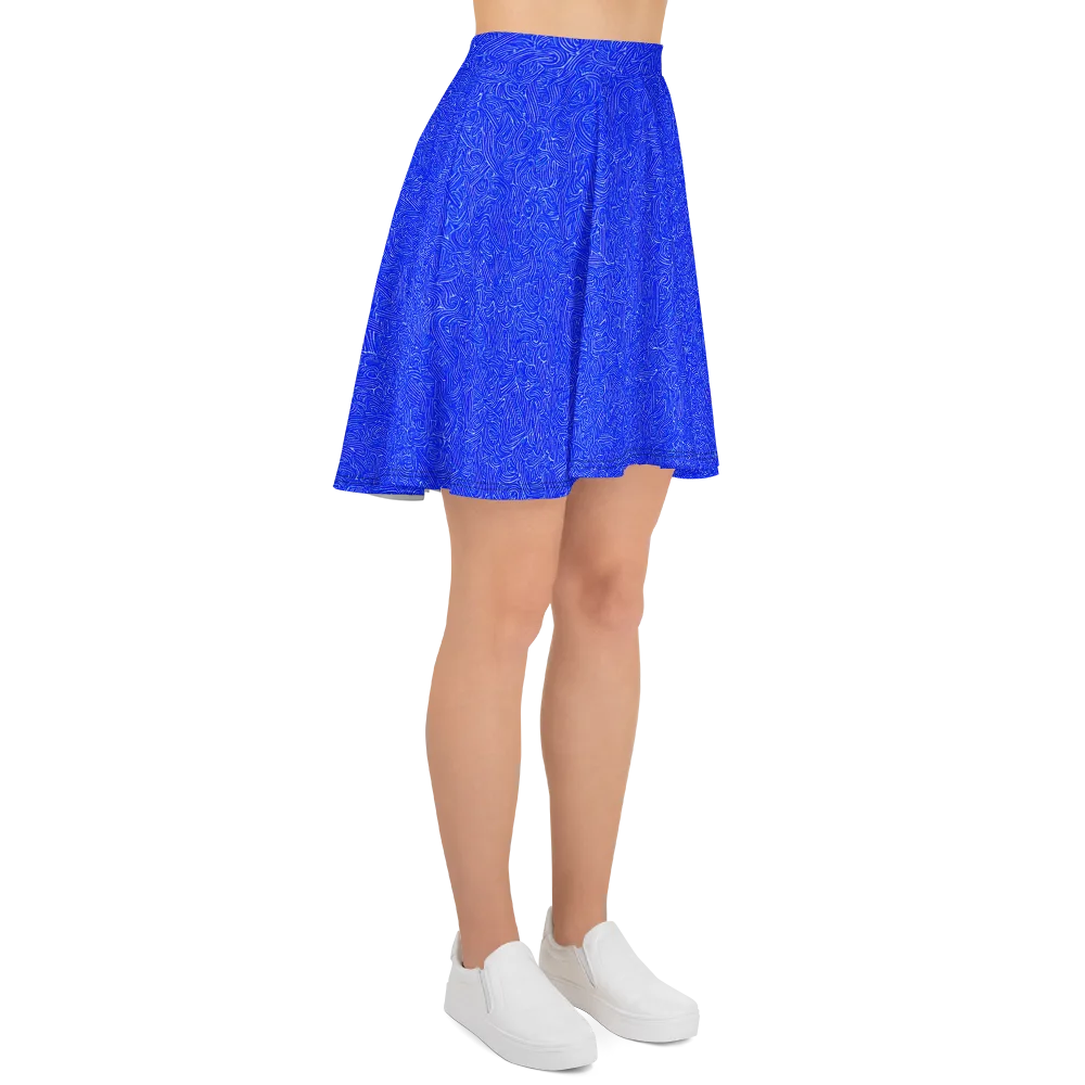 Electric Topography on Skater Skirt — Right