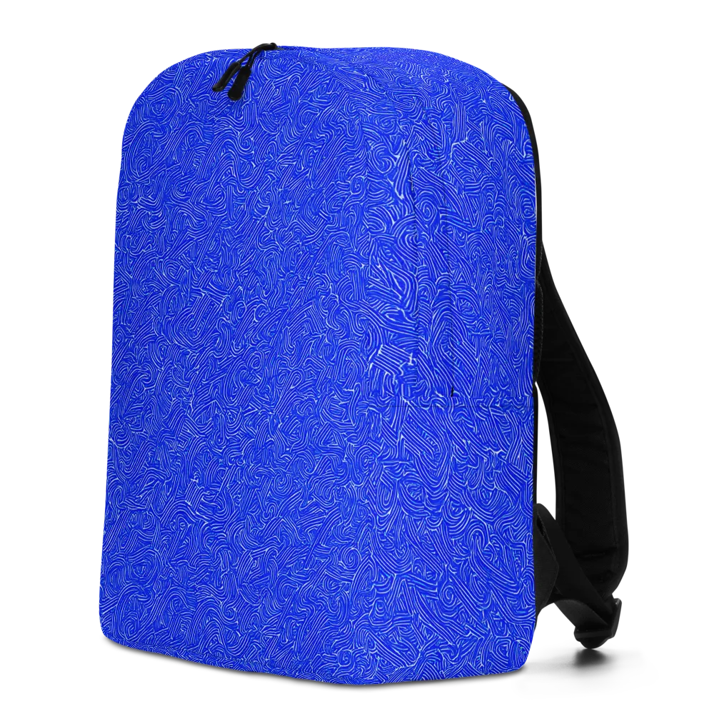 Electric Topography on Minimalist Backpack — Left