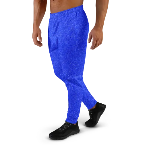 Electric Topography on a Men's Joggers