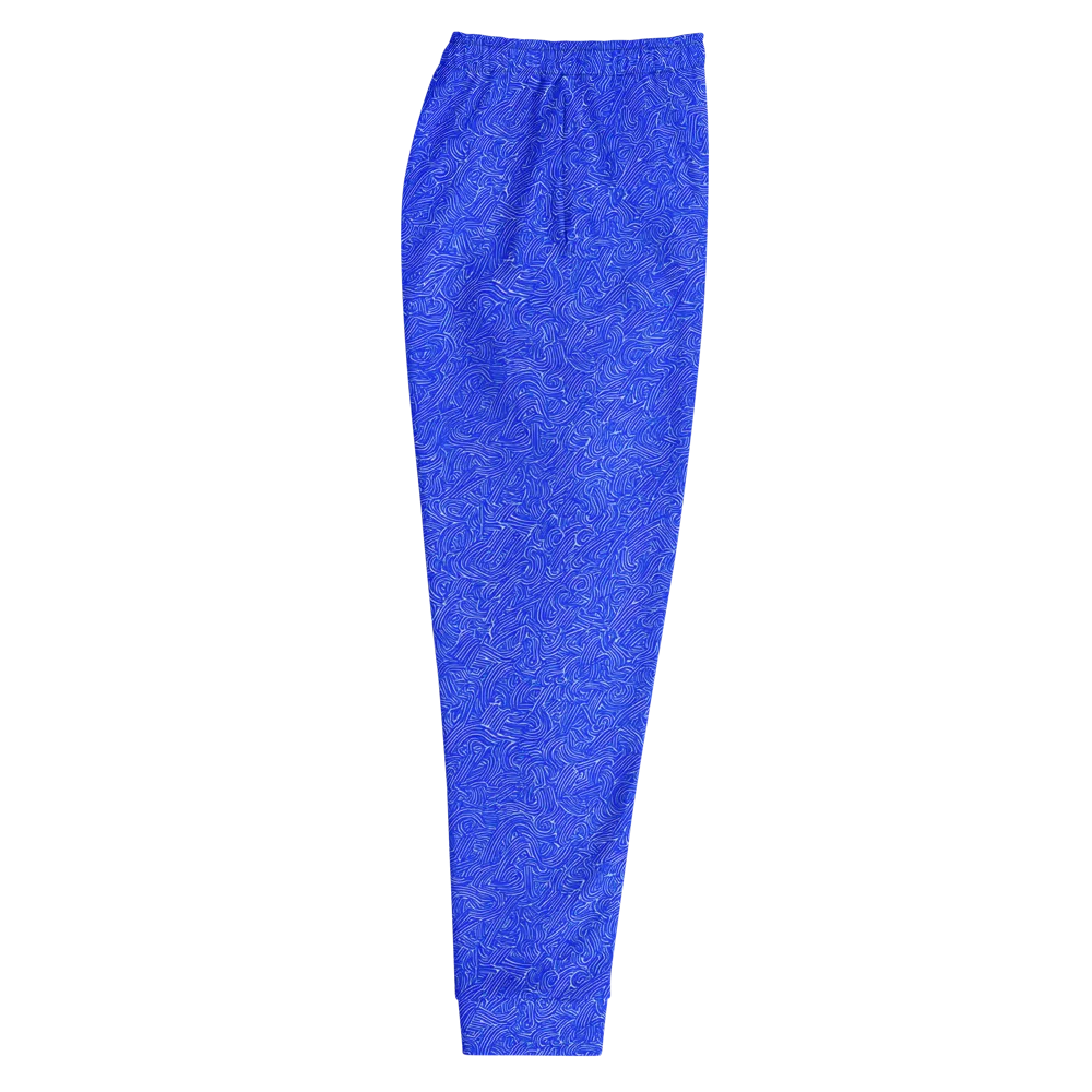 Electric Topography on Men's Joggers — Right