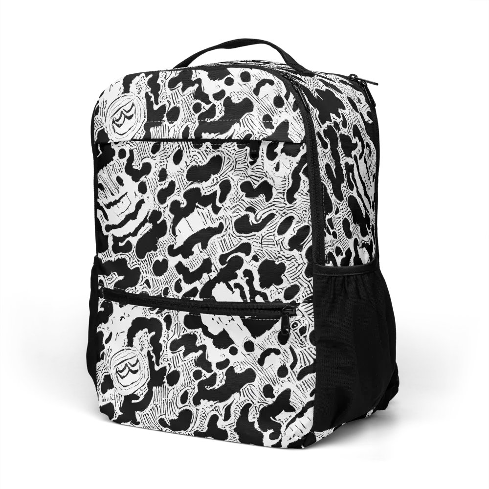 Inkbone Rapture on Utility Backpack — Left Front