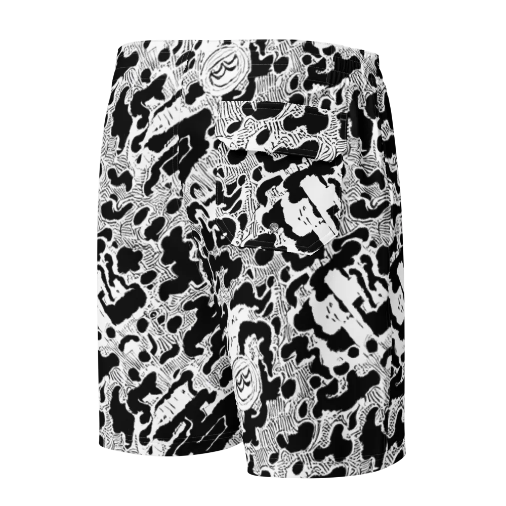 Inkbone Rapture on Men's Board Shorts — Back