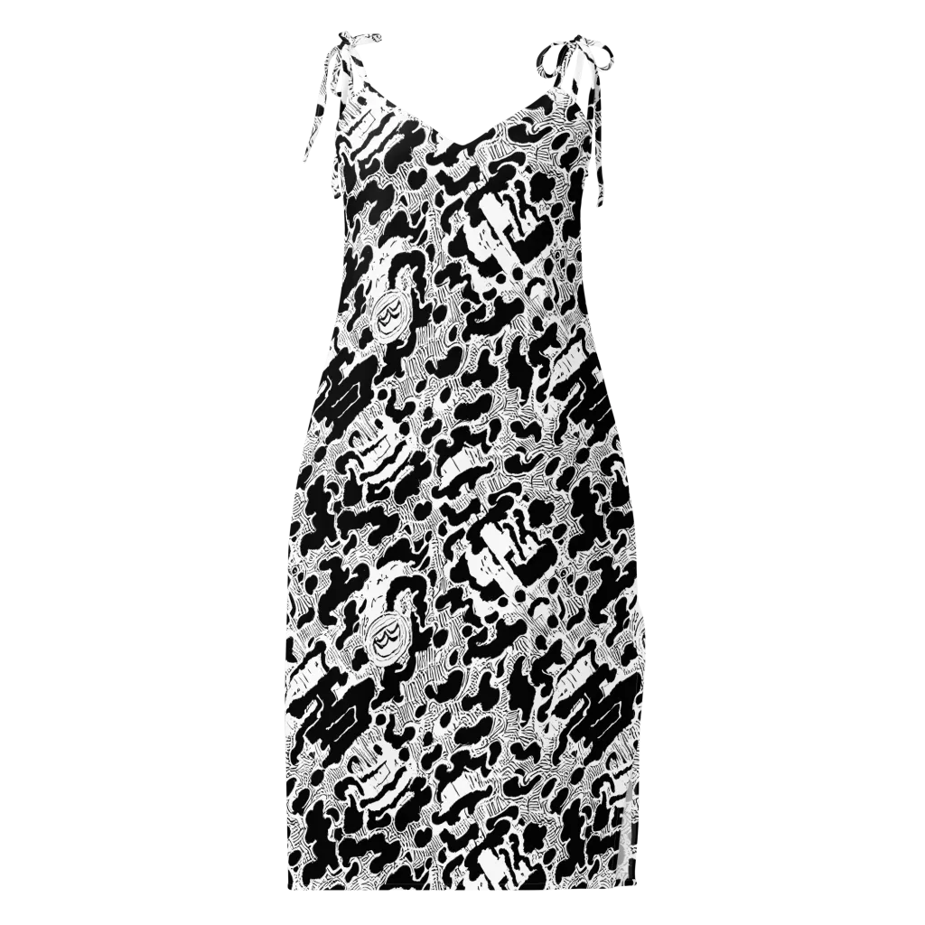 Inkbone Rapture on Slip Dress — Front