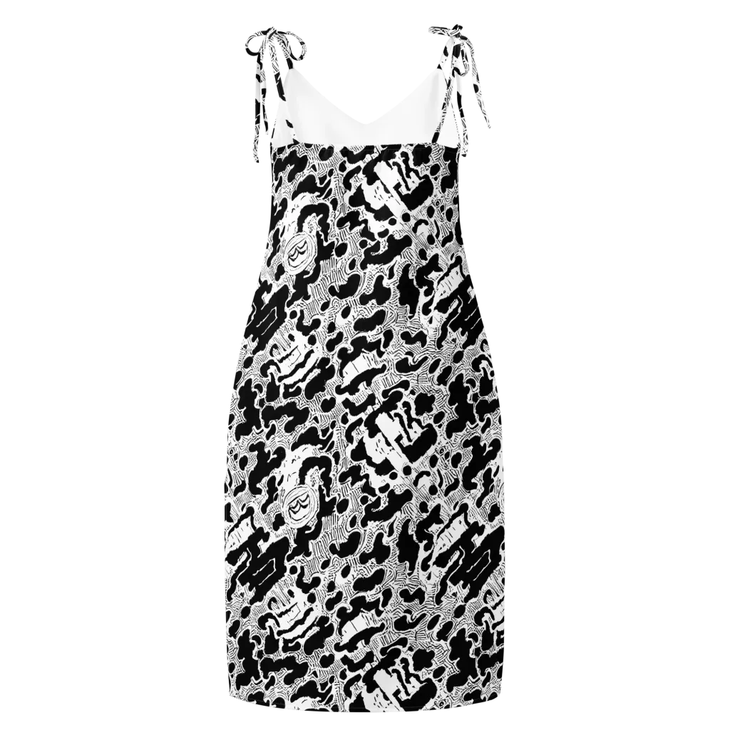Inkbone Rapture on Slip Dress — Back
