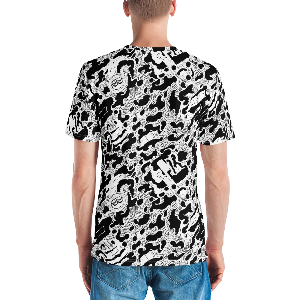 Inkbone Rapture on Men's Crew Neck T-Shirt — Back