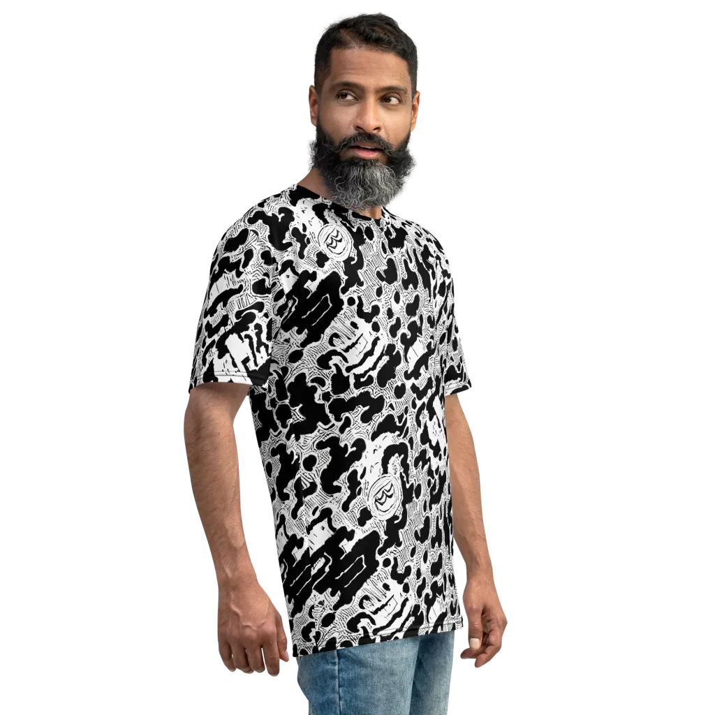 Inkbone Rapture on Men's Crew Neck T-Shirt — Right
