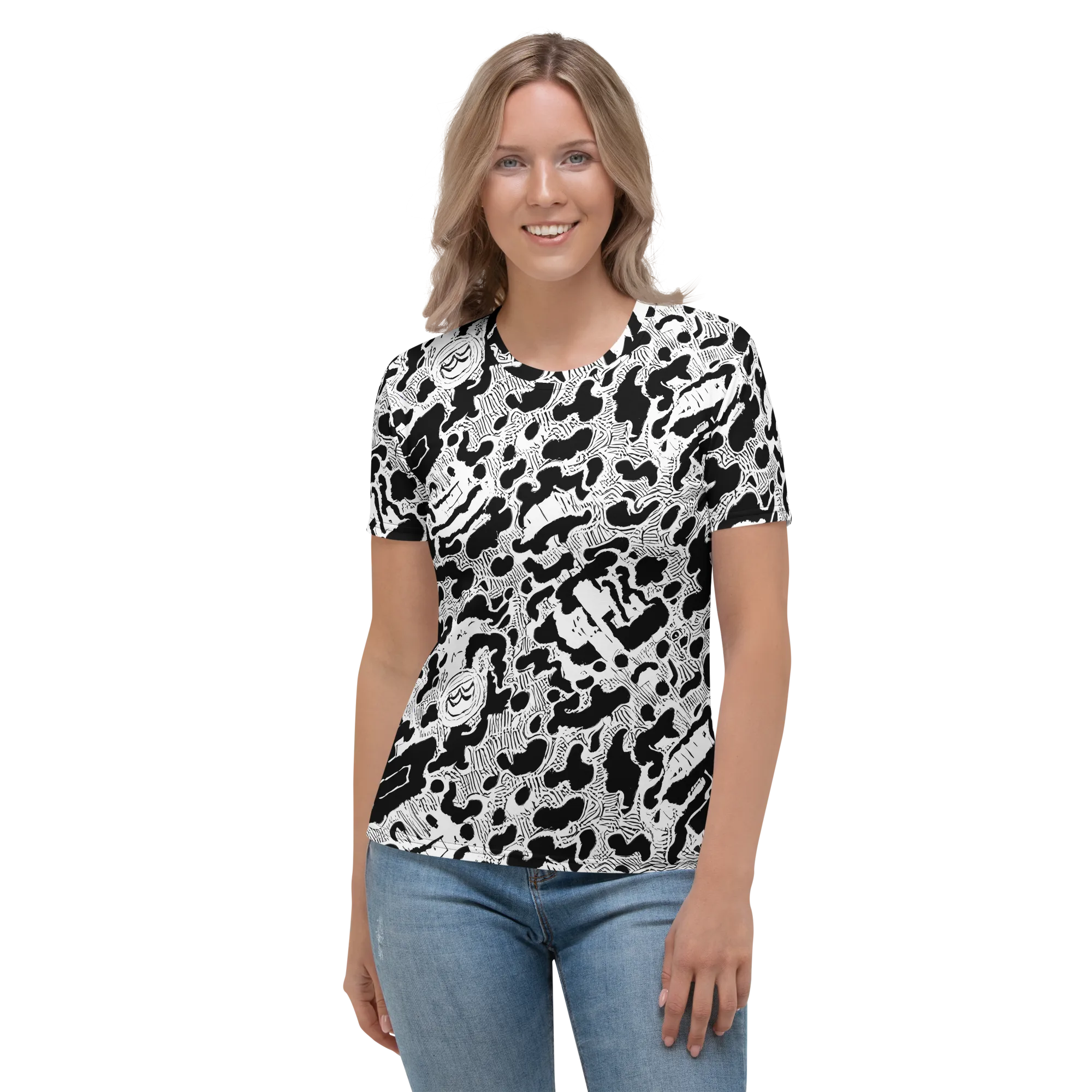Inkbone Rapture on Women's Crew Neck T-Shirt — Front