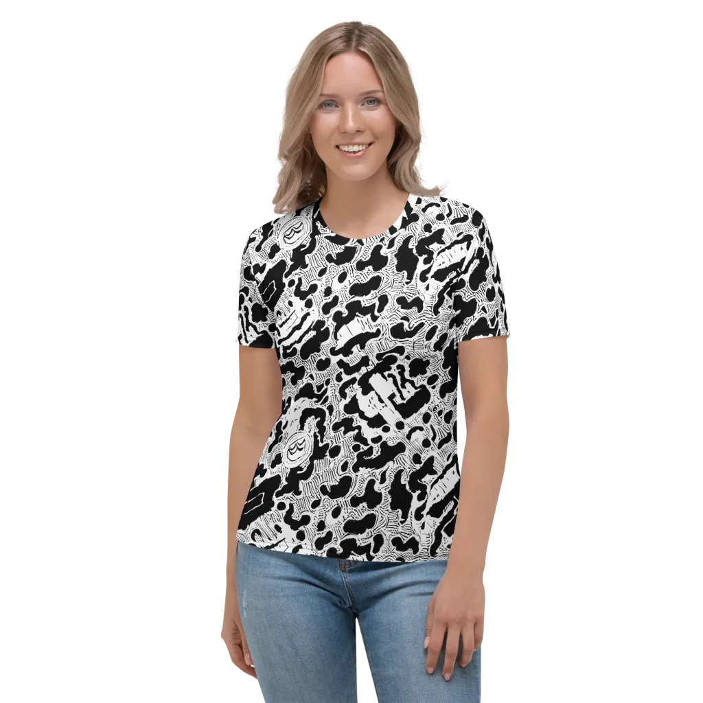 Inkbone Rapture on Women's Crew Neck T-Shirt — Front