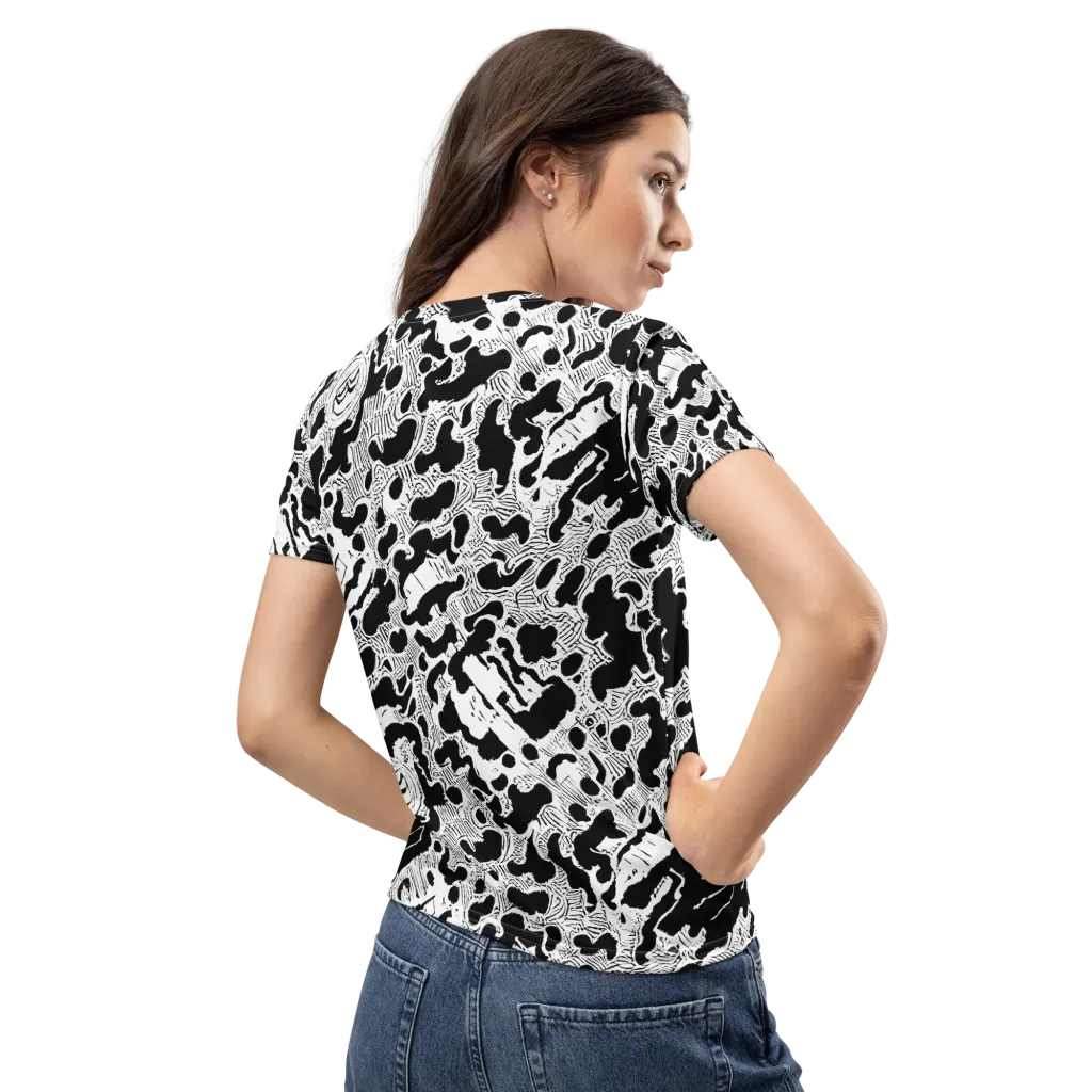 Inkbone Rapture on Women's Crew Neck T-Shirt — Back