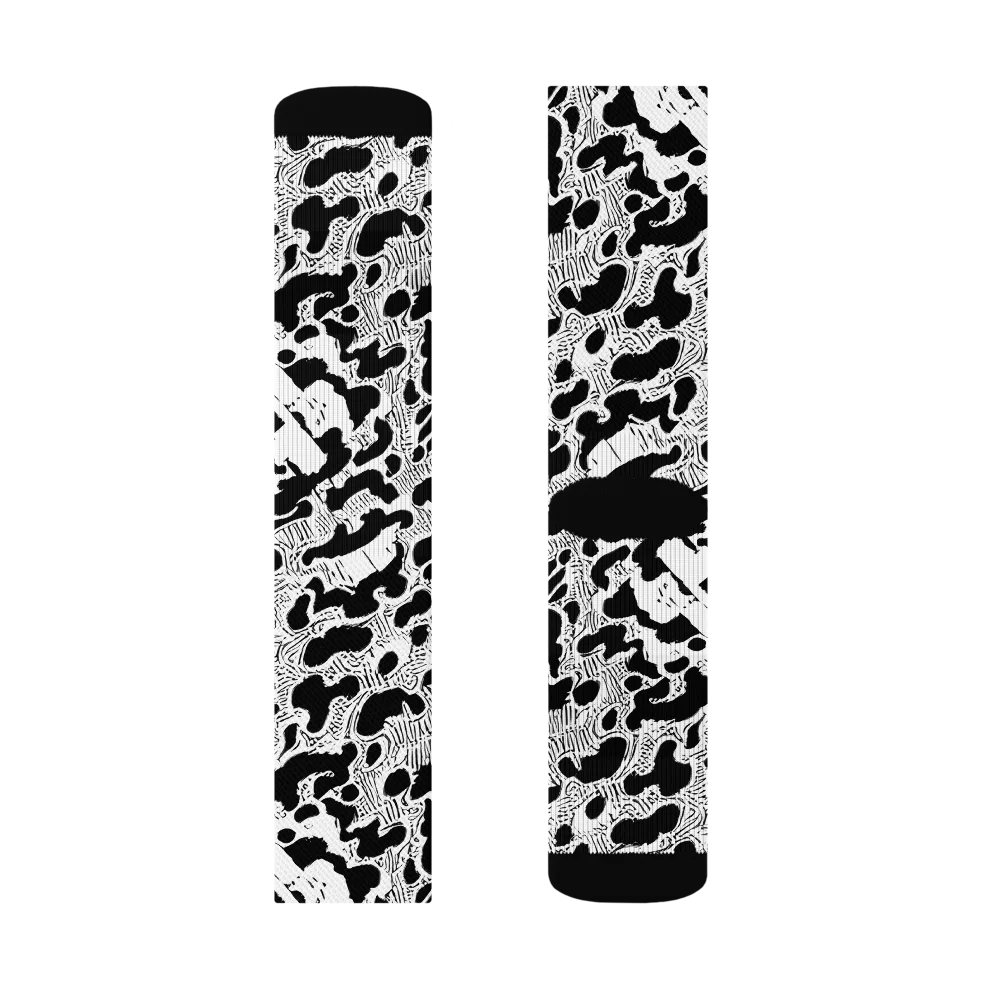 Inkbone Rapture on Socks — Right Sock